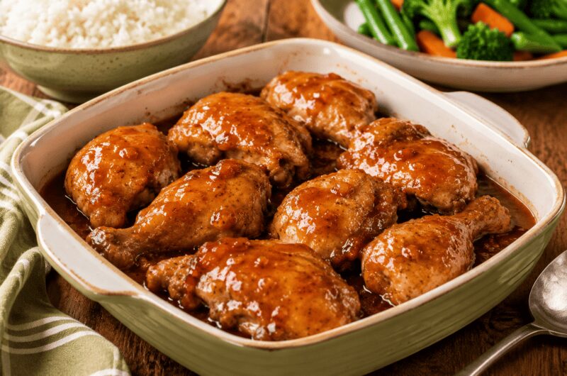 Microwave Marinated Chicken Pieces