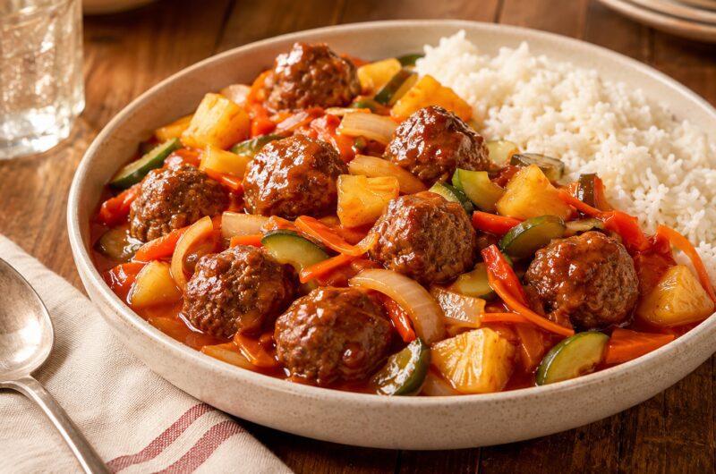 Sweet & Sour Meatballs