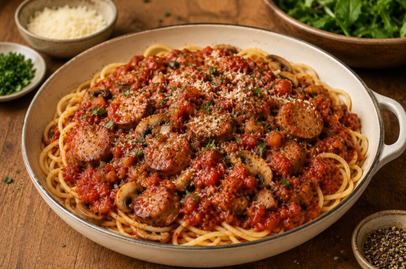 Italian Sausage Spaghetti Sauce